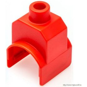 V-kengyel szigetelősapka, NAGY piros, V0 anyag