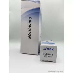 ÜZEMI KONDENZÁTOR   2  µF sarus