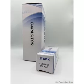 ÜZEMI KONDENZÁTOR   5 µF sarus