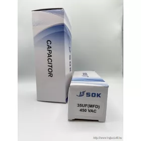 ÜZEMI KONDENZÁTOR  35 µF sarus