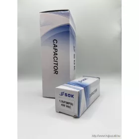 ÜZEMI KONDENZÁTOR   1,5 µF vezetékes