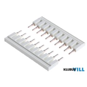   WAGO 2002-410 Keresztösszekötő 2,5mm2 sorkapocshoz 10-pólusú szigetelt szürke KIFUTÓ