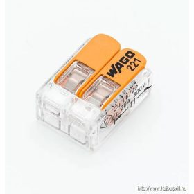 WAGO 221-412 hajlékony vezetékösszekötő 2-es