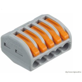 WAGO 222-415 hajlékony vezetékhez 5x2,5/4mm2