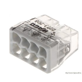 WAGO 2273-208 8X2,5mm2 átlátszó ház