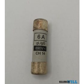   CH14 biztosíték betét gG  6A - 2630005 781006 02044 KIFUTÓ
