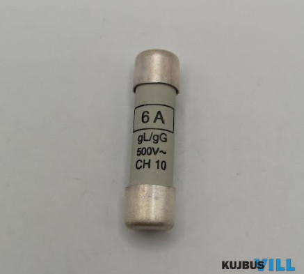 CH10 biztosíték betét gG  6A - 02035