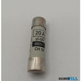 D 02 E18 20A biztositék betét   02066