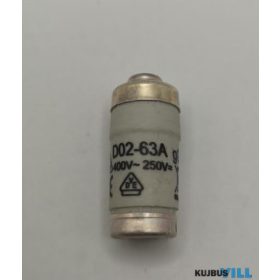 D 02 E18 63A biztositék betét   02070