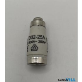 D 02 E18 25A biztositék betét   02067 816