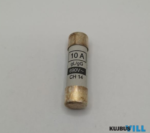 CH14 biztosíték betét gG 10A - 2630007 781010 02046 KIFUTÓ