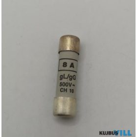 CH10 biztosíték betét gG  8A - 2620006 02036 KIFUTÓ