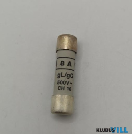 CH10 biztosíték betét gG  8A - 2620006 02036 KIFUTÓ