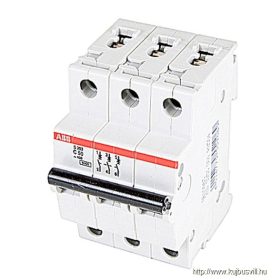 ABB S203-C50 Kismegszakító KIFUTÓ