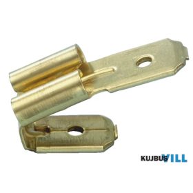 CSÚSZÓSARU 6,3x0,8 1-2,5mm2 FeNi hőálló