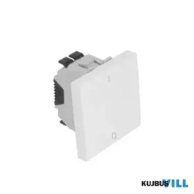 QUADRO 45021 SBR - Kétpólusú kapcsoló fehér, 2m
