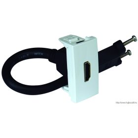 QUADRO 45435 SBR HDMI csatlakzó 1 modul, fehér