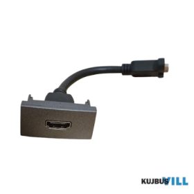 QUADRO 45435 SIS HDMI csatlakzó 1 modul, szürke