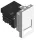 QUADRO 45972 SBR - RJ11 aljzat 90881 kerethez, fehér