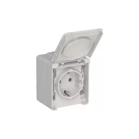   WATERPROOF 48131 CCZ - 2P+F csatlakozó aljzat, szürke IP.65