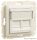LOGUS 90442 SBR  Dupla RJ45 fedlap