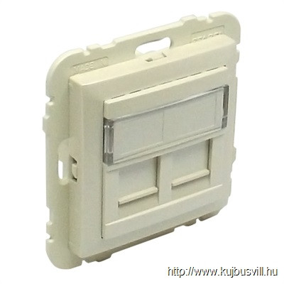 LOGUS 90442 SPE  Dupla RJ45 fedlap