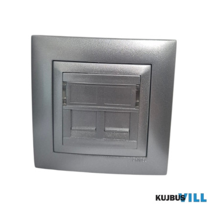 LOGUS 90450 SAL  Dupla RJ45-höz fedél