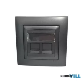 LOGUS 90450 SIS  Dupla RJ45-höz fedél