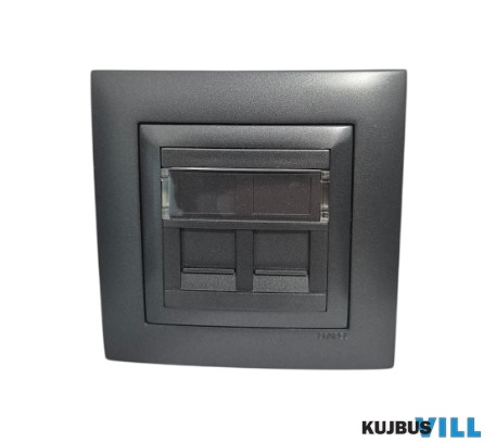 LOGUS 90450 SIS  Dupla RJ45-höz fedél