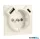 LOGUS 90630 TMF  Fedél 2P+F + USB-A+USB-C csatlakozó aljzathoz