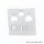 LOGUS 90770 TGE  Fedél R-TV-SAT+RJ45 csatlakozóhoz