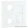 LOGUS 90774 TAL  Fedél F/R-TV-RJ45/R-TV-RJ45-FO csatlakozóhoz