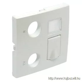   LOGUS 90774 TGE  Fedél F/R-TV-RJ45/R-TV-RJ45-FO csatlakozóhoz
