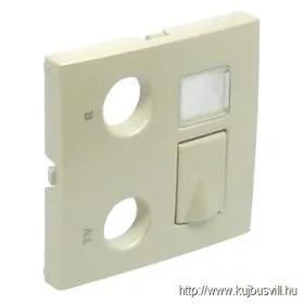   LOGUS 90774 TPE Fedél F/R-TV-RJ45/R-TV-RJ45-FO csatlakozóhoz