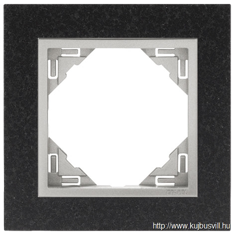 LOGUS 90910 TGA - Egyes keret, gránit/aluminium