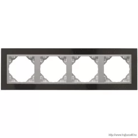 LOGUS 90940 TGA - Négyes keret, gránit/aluminium