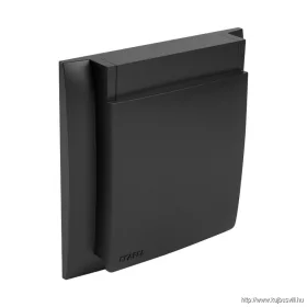LOGUS 90961 TPM - Egyes keret IP44, fekete