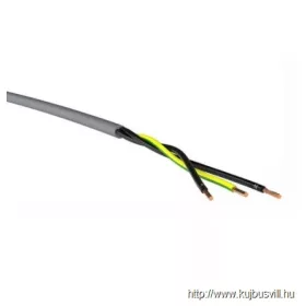   YSLY   3x  1,5   PVC szig., sodrott réz erű, olajálló vezérlőkábel