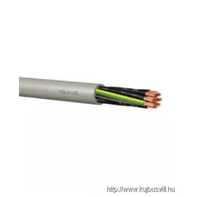  YSLY   4x  0,75   PVC szig., sodrott réz erű, olajálló vezérlőkábel