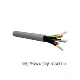   YSLY   5x 2,5   PVC szig., sodrott réz erű, olajálló vezérlőkábel