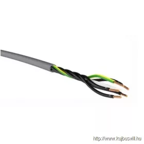   YSLY   5x10  PVC szig., sodrott réz erű, olajálló vezérlőkábel
