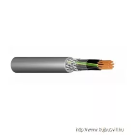  YSLCY   4x 1,5   PVC szig., sodrott réz erű, árnyékolt,olajálló vez. kábel