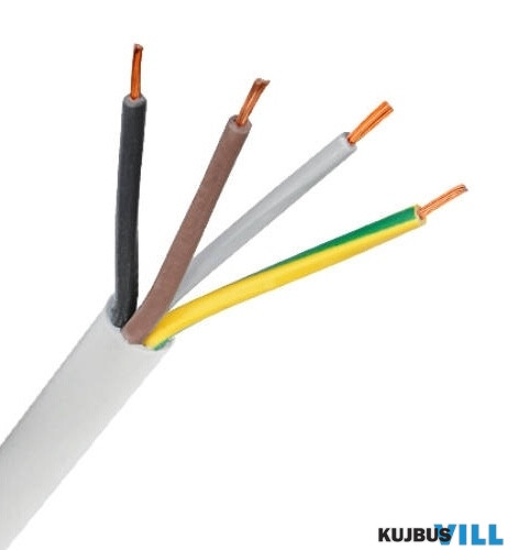 MT 4x 0,75 szürke spec. H05VV-F