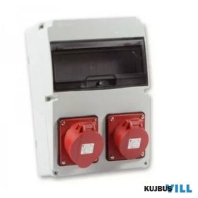 3320-000-5700 Ipari doboz 220x300 1x(5p16A)+1x(5p32A) IP44