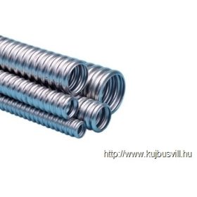 FÉM GÉGECSÖ V-11mm védőtömlő