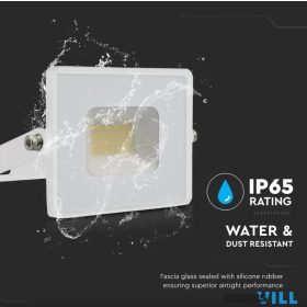   V-TAC LED REFLEKTOR 20W LED Reflektor SMD E-Széria G2 fehér színű 4000K