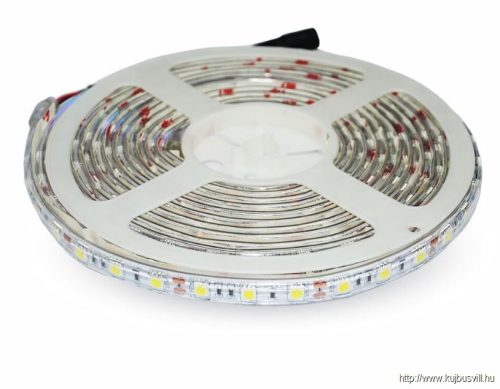 V-TAC SMD5050 LED szalag 30/M IP.65 nap fehér 2460