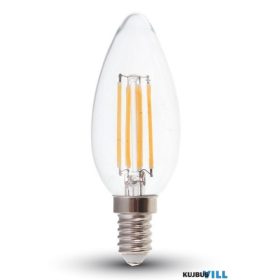 V-TAC LED 4W E14 izzó FILAMENT 6400K - 4414 KIFUTÓ