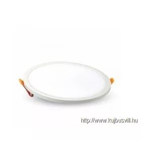   V-TAC LED 8W panel beépíthető kerek 9cm 4500K 4932 KIFUTÓ