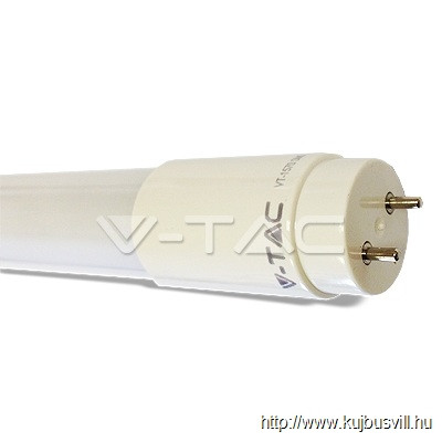 V-TAC LED fénycső 22W T8 150CM melegfehér 160° 6192